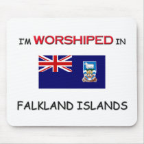 I'm Worshiped In FALKLAND ISLANDS mousepads by flagshirt I'm Worshiped In FALKLAND ISLANDS mousepads