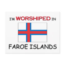 I'm Worshiped In FAROE ISLANDS postcards by flagshirt I'm Worshiped In FAROE ISLANDS postcards