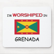 I'm Worshiped In GRENADA mousepads