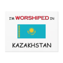 I'm Worshiped In KAZAKHSTAN postcards