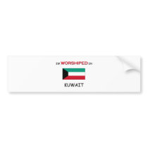 I'm Worshiped In KUWAIT bumper stickers