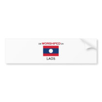 I'm Worshiped In LAOS bumper stickers by flagshirt I'm Worshiped In LAOS bumper stickers