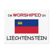 I'm Worshiped In LIECHTENSTEIN postcards