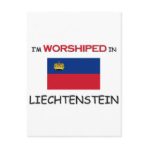 I'm Worshiped In LIECHTENSTEIN postcards