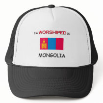 I'm Worshiped In MONGOLIA hats