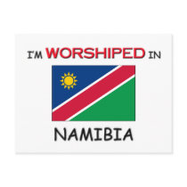 I'm Worshiped In NAMIBIA postcards