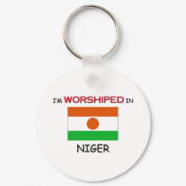 I'm Worshiped In NIGER keychains by flagshirt I'm Worshiped In NIGER keychains