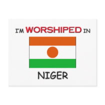 I'm Worshiped In NIGER postcards by flagshirt I'm Worshiped In NIGER postcards