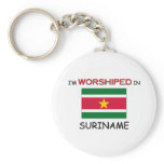 I'm Worshiped In SURINAME Keychain