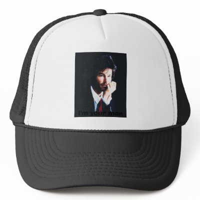 I'm your man trucker hat by ronnmoss