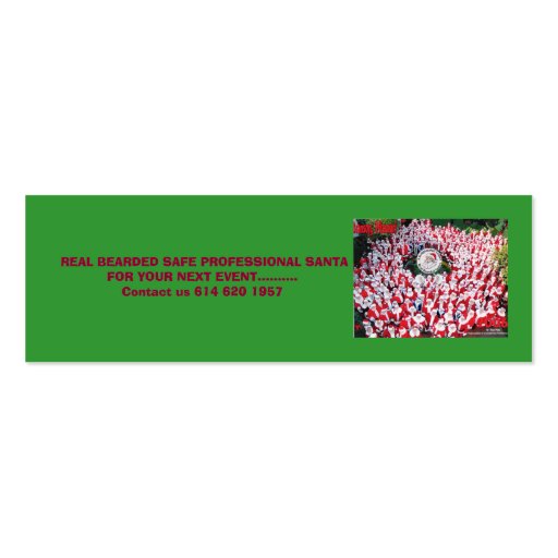 image0-20, BUCKEYE SANTA'S, Professional Real L... Business Card Templates (back side)