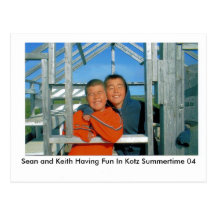 IMAGE1 (2), Sean and Keith Having Fun In Kotz S... Postcard