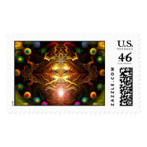 IMAGE# BKGD027 by Michael Yacono postage