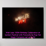 Image-DCCDBE554B6811D9, Wah Lees 100th Birthday... Poster