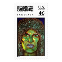 IMAGE# demon333a by Michael Yacono postage by mdartiste IMAGE# demon333a by Michael Yacono postage