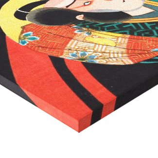 Image of kabuki actor on folding fan Utagawa ukiyo