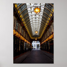 imagen del mercado Londres de Leadenhall Poster