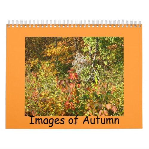 Images of Autumn calendar