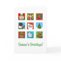 Images of Christmas Greeting Card by karyn_lewis Images of Christmas Greeting Card