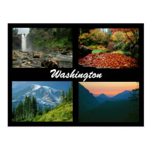 Images of Washington postcard
