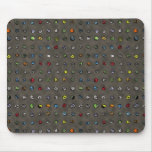 Imaginary Agates - Warm Dark Sand Mouse Pads