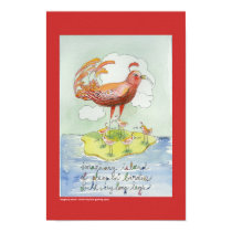 Imaginary Bird Island posters