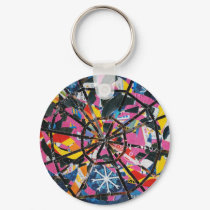 Imaginary collage keychains by manceryder Imaginary collage keychains
