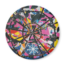 Imaginary collage magnets