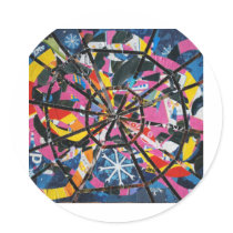 Imaginary collage stickers by manceryder Imaginary collage stickers