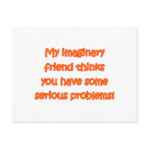 Imaginary Friend postcards