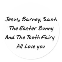 Imaginary Playmates stickers