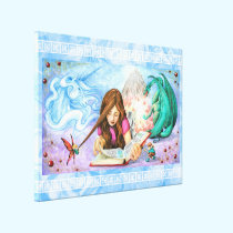 Imagination canvas prints