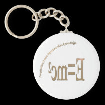 Imagination Is More Important Than KnowledKeychain keychains