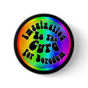 Imagination Is The Cure For Boredom buttons by kchippie Imagination Is The Cure For Boredom buttons