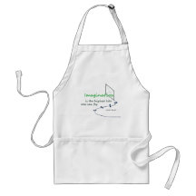 "Imagination is the Highest Kite" Aprons