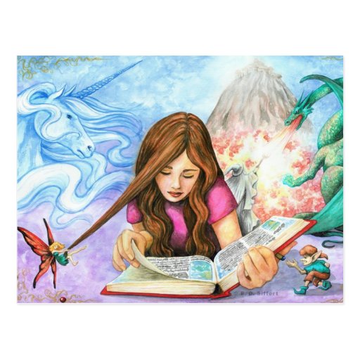 Imagination Postcard