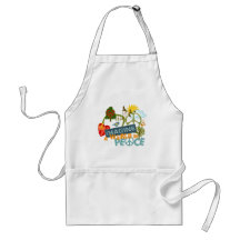 Imagine a World in Peace Aprons