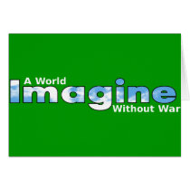 Imagine a World Without War cards
