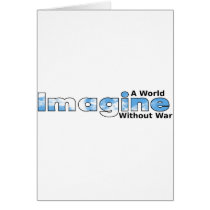 Imagine a World Without War cards