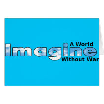 Imagine a World Without War cards