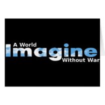 Imagine a World Without War cards