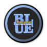 Imagine All 50 States Blue Magnet