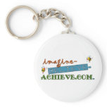imagine-believe-achieve.com keychain