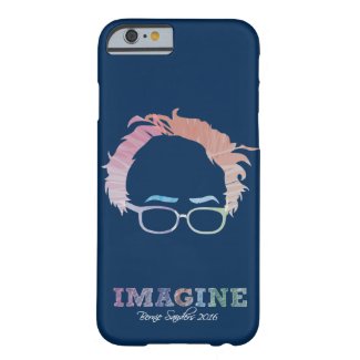 Imagine Bernie Sanders 2016 - watercolors Barely There iPhone 6 Case