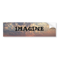 IMAGINE bumper stickers