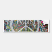 Imagine Bumper Sticker