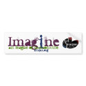Imagine Bumpersticker