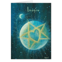 Imagine Greeting Card
