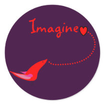 "Imagine"---John Gifts stickers