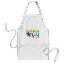 Imagine Mermaid Artist's Apron by Victoreeah Imagine Mermaid Artist's Apron